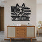 Dog Led Metal Sign - Wix Decor