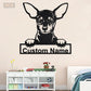 Dog Led Metal Sign - Wix Decor