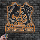 Dog Led Metal Sign - Wix Decor
