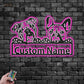 Dog Led Metal Sign - Wix Decor