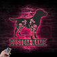 Dog Led Metal Sign – Wix Decor