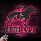 Dog Led Metal Sign – Vinamaker