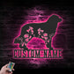 Dog Led Metal Sign – Wix Decor