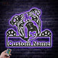 Dog Led Metal Sign - Wix Decor