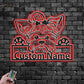Dog Led Metal Sign - Wix Decor