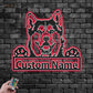 Dog Led Metal Sign - Wix Decor