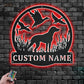 Dog Led Metal Sign - Wix Decor