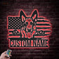 Dog Led Metal Sign - Wix Decor
