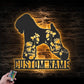 Dog Led Metal Sign – Wix Decor