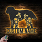 Dog Led Metal Sign – Vinamaker