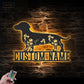 Dog Led Metal Sign - Wix Decor