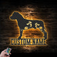 Dog Led Metal Sign – Wix Decor