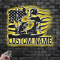 Dog Led Metal Sign - Wix Decor