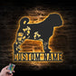 Dog Led Metal Sign – Wix Decor