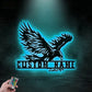 Eagle Led Metal Sign – Vinamaker