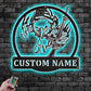Eagle Led Metal Sign 