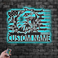 Eagle Led Metal Sign – Vinamaker