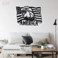 Eagle Led Metal Sign - Wix Decor 