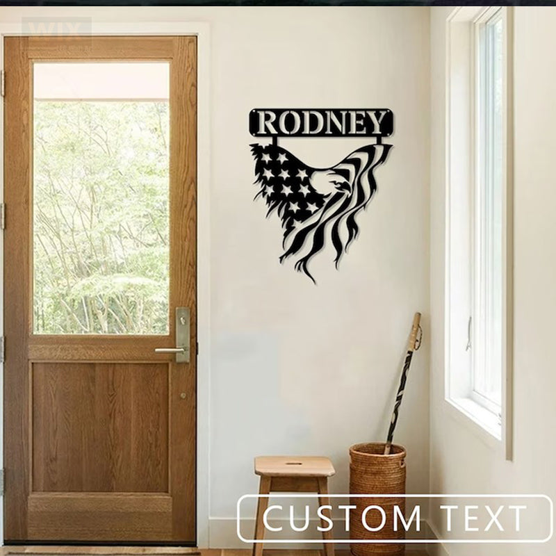 Eagle Led Metal Sign – Vinamaker