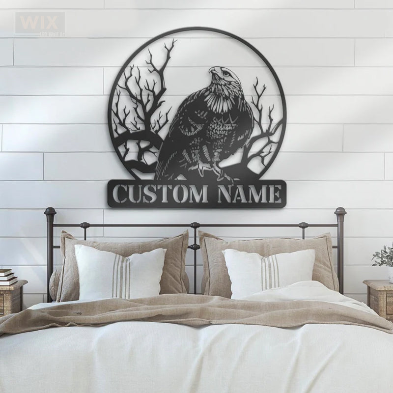 Eagle Led Metal Sign – Wix Decor