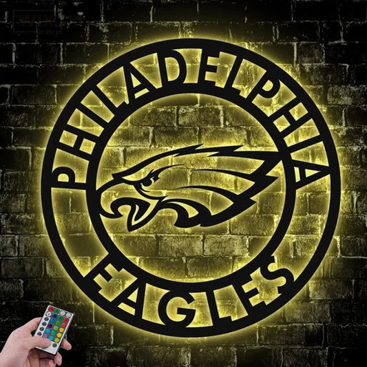 Eagle Led Metal Sign – Vinamaker