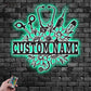 Flower Led Metal Sign – Wix Decor