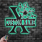Flower Led Metal Sign – Wix Decor