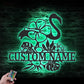 Flower Led Metal Sign – Wix Decor