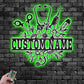 Flower Led Metal Sign – Wix Decor