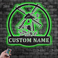 Flower Led Metal Sign – Wix Decor
