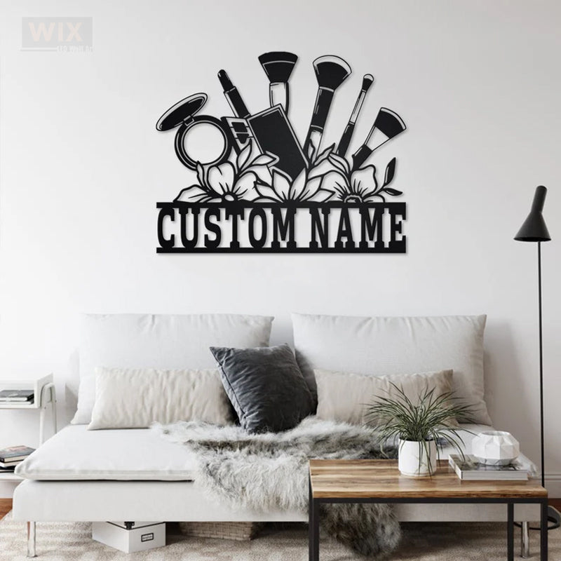 Flower Led Metal Sign – Wix Decor