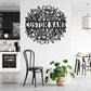 Flower Led Metal Sign – Wix Decor