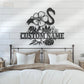 Flower Led Metal Sign – Wix Decor