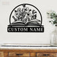 Flower Led Metal Sign – Wix Decor