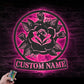Flower Led Metal Sign – Wix Decor