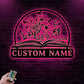 Flower Led Metal Sign – Wix Decor