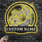 Flower Led Metal Sign – Wix Decor