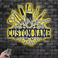 Flower Led Metal Sign – Wix Decor