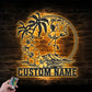 Flower Led Metal Sign – Wix Decor