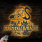Flower Led Metal Sign – Wix Decor