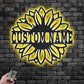 Flower Led Metal Sign – Wix Decor