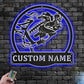 Football Led Metal Sign - Wix Decor