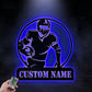 Football Led Metal Sign - Wix Decor