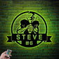 Football Led Metal Sign - Wix Decor