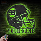 Football Led Metal Sign - Wix Decor