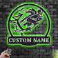 Football Led Metal Sign - Wix Decor
