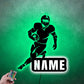 Football Led Metal Sign - Wix Decor