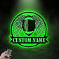 Football Led Metal Sign - Wix Decor