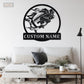 Football Led Metal Sign - Wix Decor