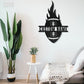 Football Led Metal Sign - Wix Decor